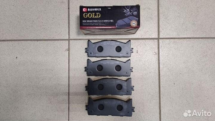 Колодки передние на тойоту камри v30, v40, v50