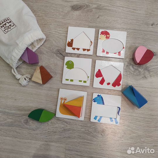 Игрушки деревянные