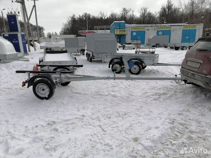 Прицеп легковой для лодки пвх. Рассрочка. Кредит