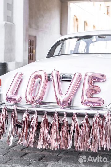Украшение авто виписка из роддома, свадьба