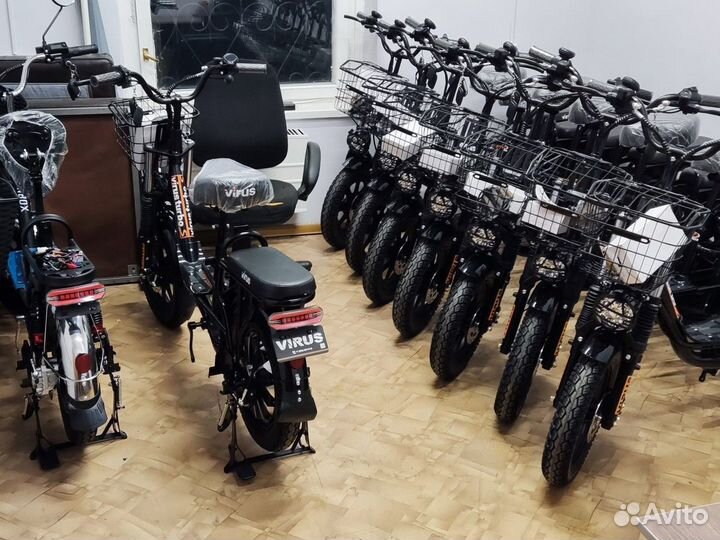 Электровелосипед monster (Black Style)