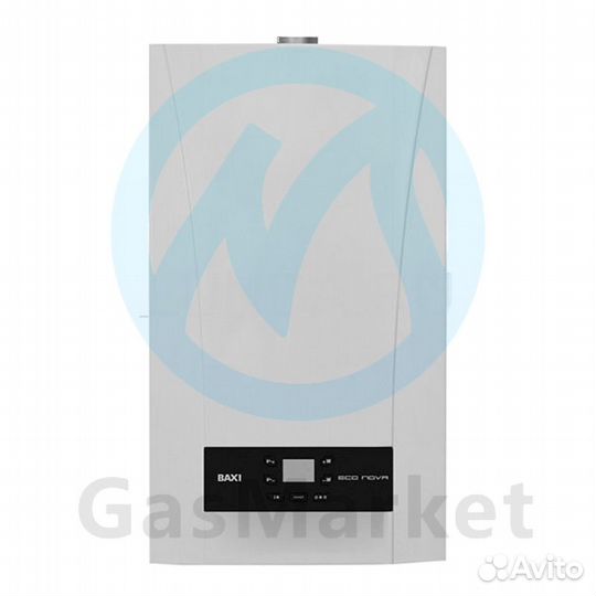 Котел газовый настенный двухконтурный турбированн