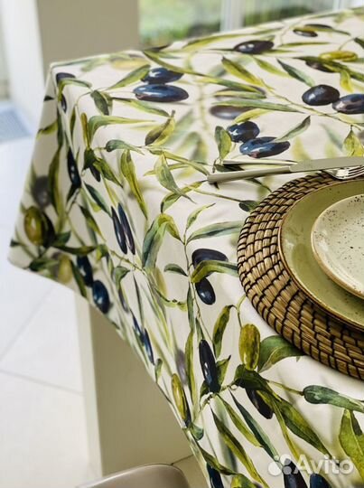 Скатерть 100 хлопок с пропиткой вгмо