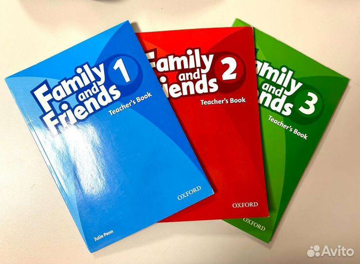 Family and Friends 1,2,3.Teacher's book.Новые