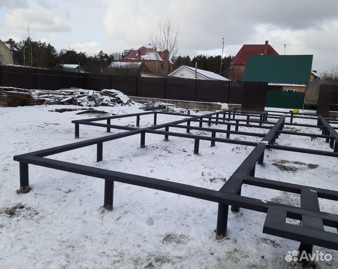 Винтовые сваи под ключ