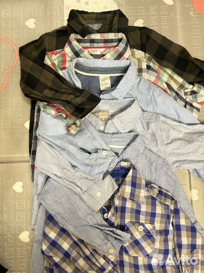 Огромный пакет одежды для мальчика 74+