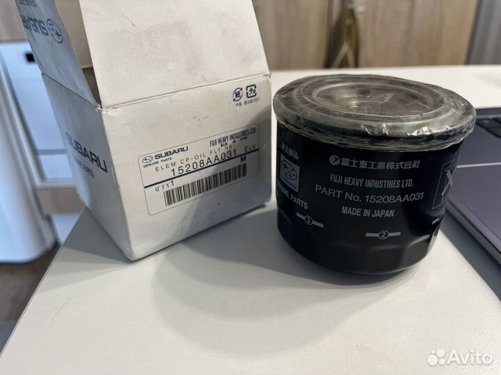 Масляный фильтр Subaru 15208-AA031