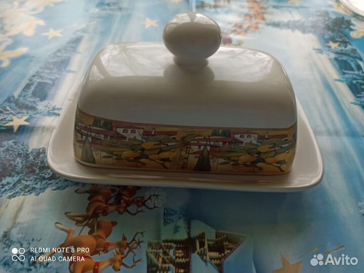 Масленка фарфор