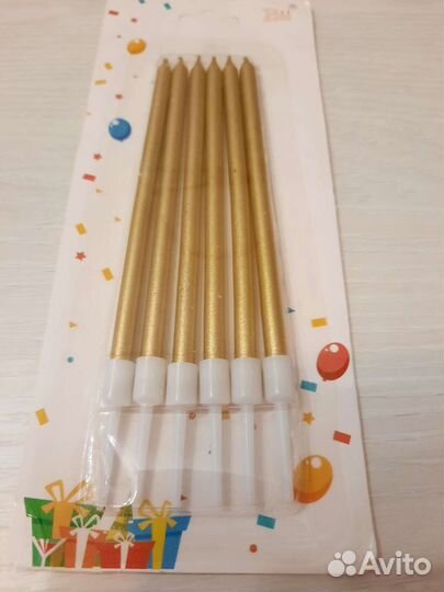Набор свечей для торта