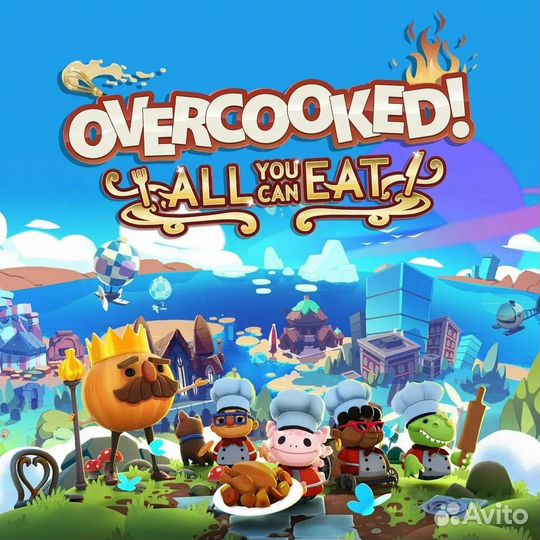 Overcooked 1+2 на PS4 и PS5