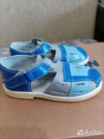Сандали детские кожа р. 27