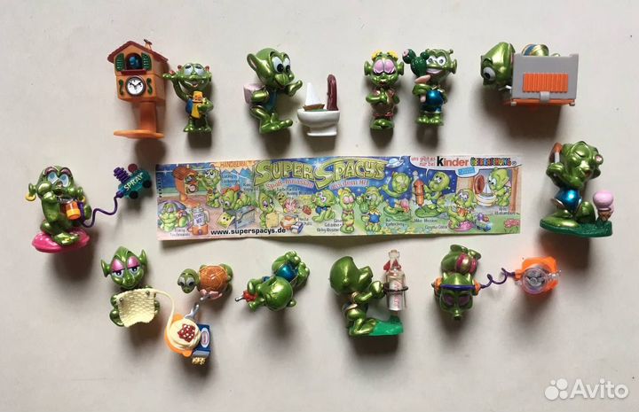 Раритетные Киндер Сюрприз и другие яйца серии 90-х