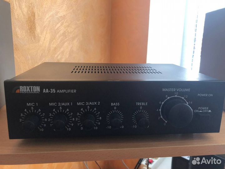 Микшер-усилитель Roxton AA-35 для магазинов