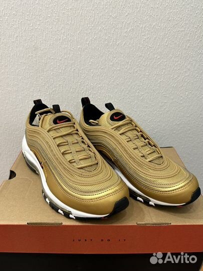 Nike Air max 97 metallic gold