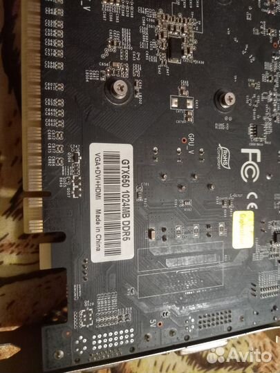 Видеокарта gtx 650 1GB DDR5