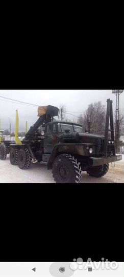 Услуги лесовоза с манипулятором