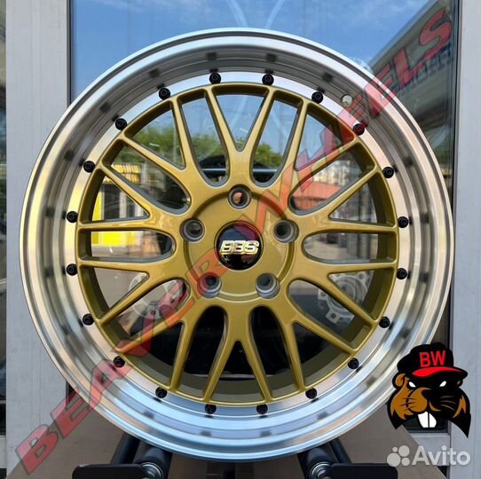 Диски R18 5x120 BMW BBS gold