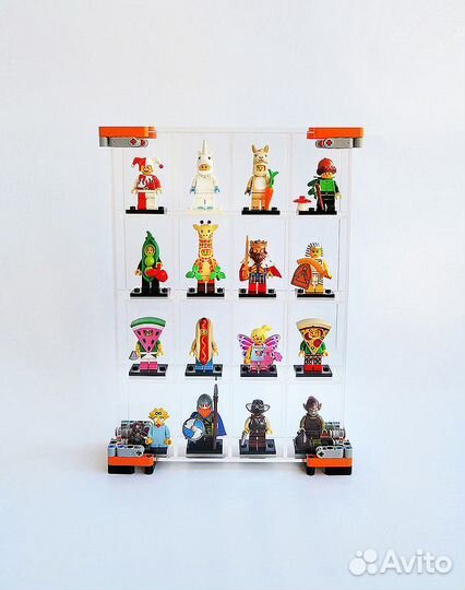 Бокс для минифигурки Лего (Lego minifigures 16 шт)