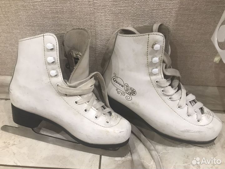 Коньки фигурные queen 34 размер