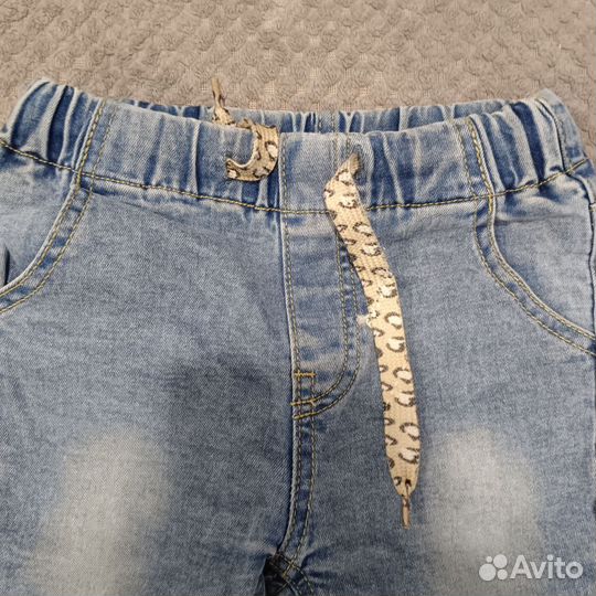 Джинсы на девочку 92