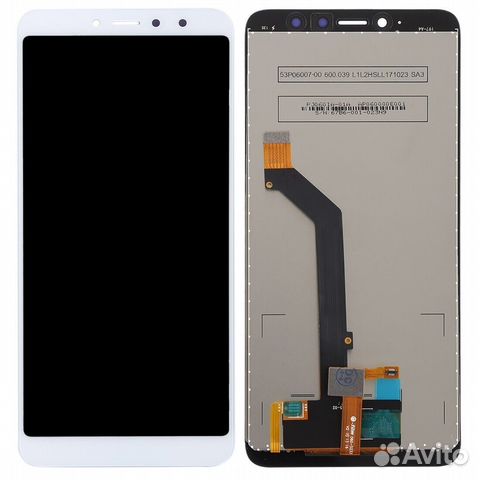 Дисплей для Xiaomi Redmi S2 тачскрин белый OEM