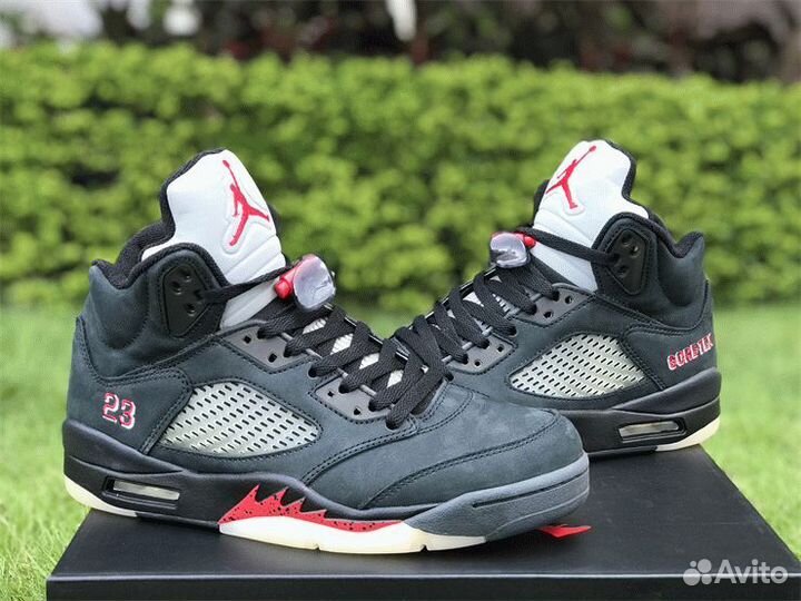 Кроссовки Nike Air Jordan 5 Gore-Tex Off Noir