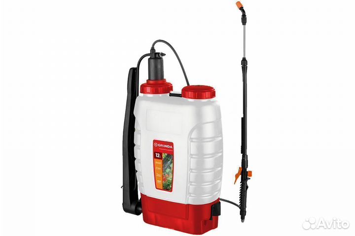 Ранцевый опрыскиватель grinda KS-12, 12 л