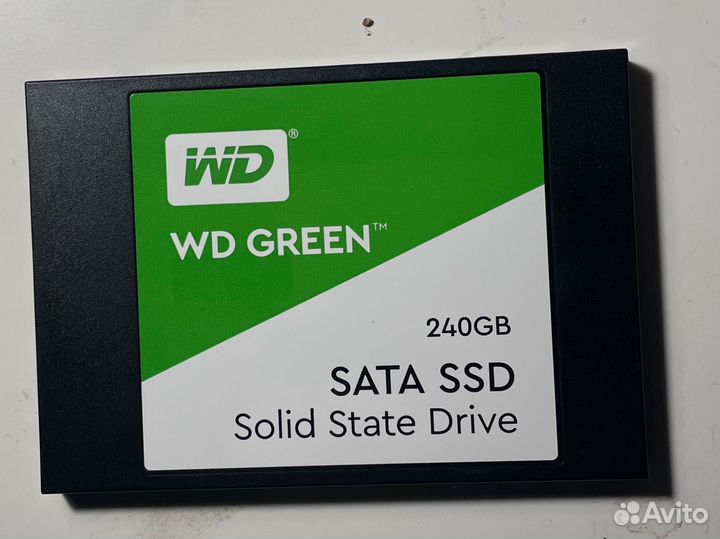 SSD WD green жесткий диск