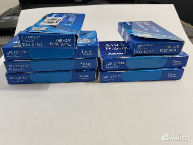 Контактные линзы Alcon Hydra Glyde -4,0