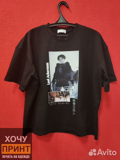 Футболка хлопок. черная. Уникальный подарок