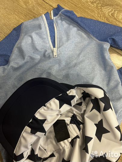 Пляжный костюм детский и сабо