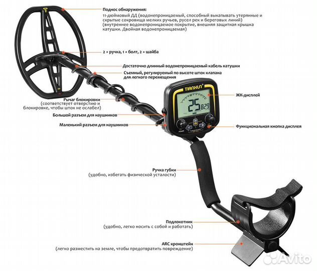 Металлоискателя TX-850