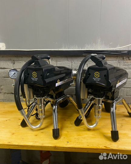 Аренда безвоздушного аппарата краскапульта