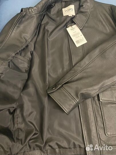 Кожаная куртка мужская