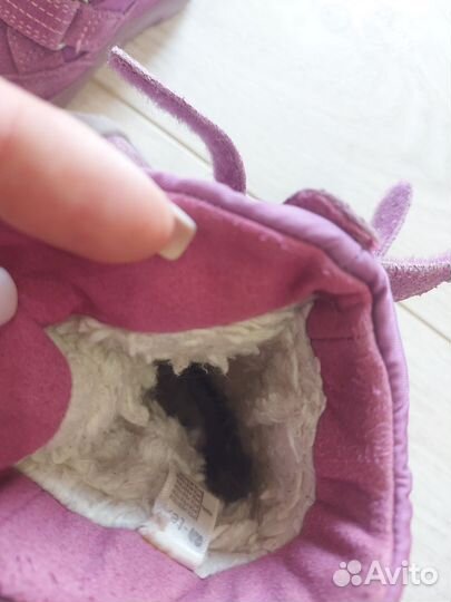 Сапоги зимние на девочку