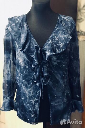 Блузка шифоновая б/у
