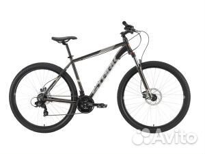 Велосипед Stark21 Hunter 29.2HD серый/серебристый