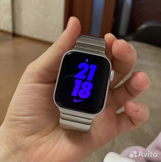 Стальной браслет на apple watch Ultra 2