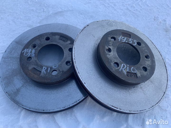 Диски тормозные kia rio3, mazda 6, toyota avensis2