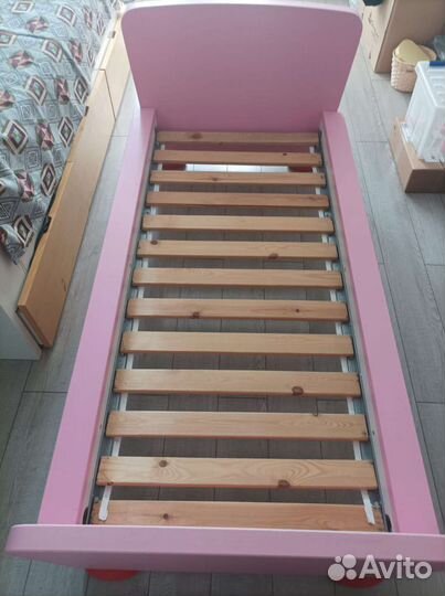 Детская кровать IKEA с матрасом