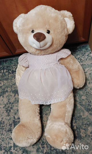 Большие плюшевые медведи - 2 штуки