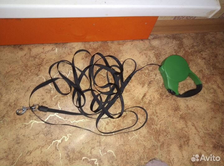 Поводок рулетка для собак 3 м. 15-20 кг