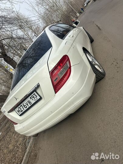 Задний бампер w204