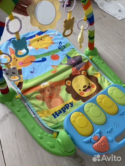 Развивающий коврик с пианино