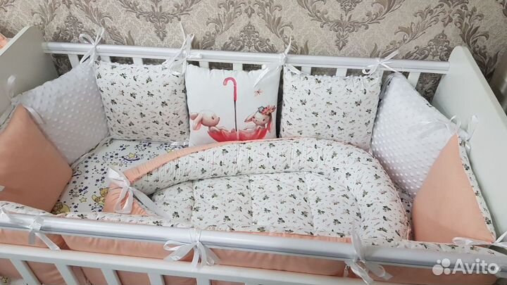 Бортики в детскую кроватку