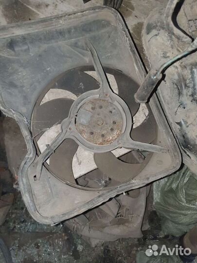 Вентилятор охлаждения радиатора на опель омега б