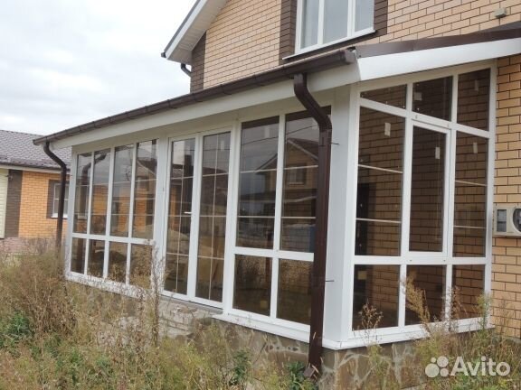 Остекление веранд террас