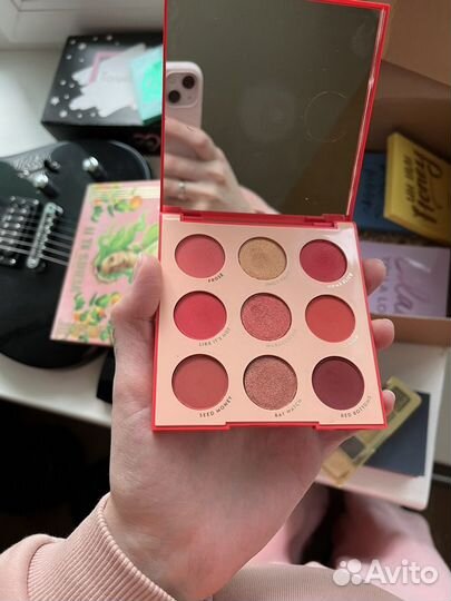 Палетки теней colourpop