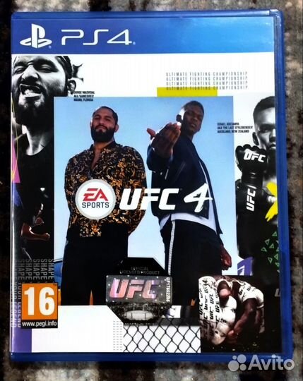 Диск на ps4 ufs 4