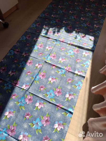 Отрез ткани ситец